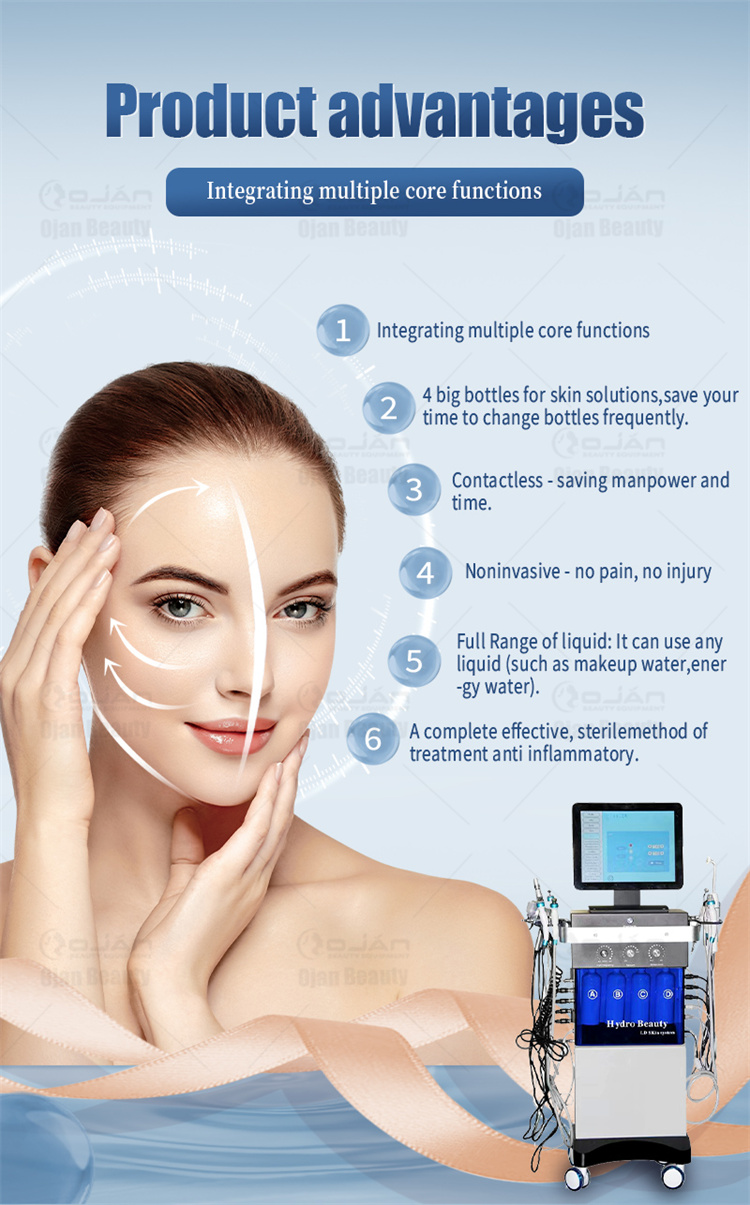 microdermabrasion facial hydra beauty care machine