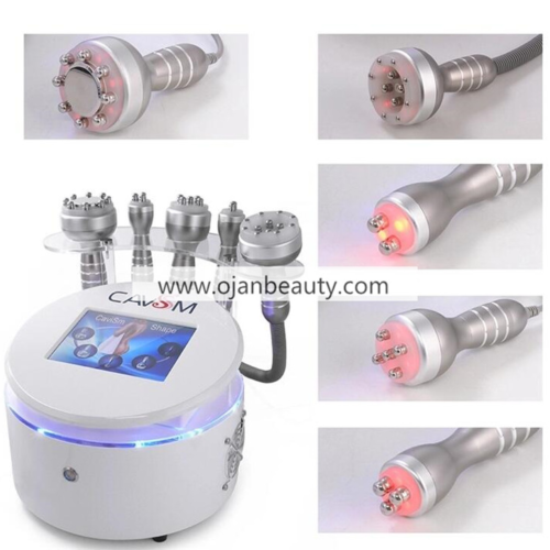 5 IN 1 commercial body contouring skin tightening vacuum ultrasound cavitation RF machine