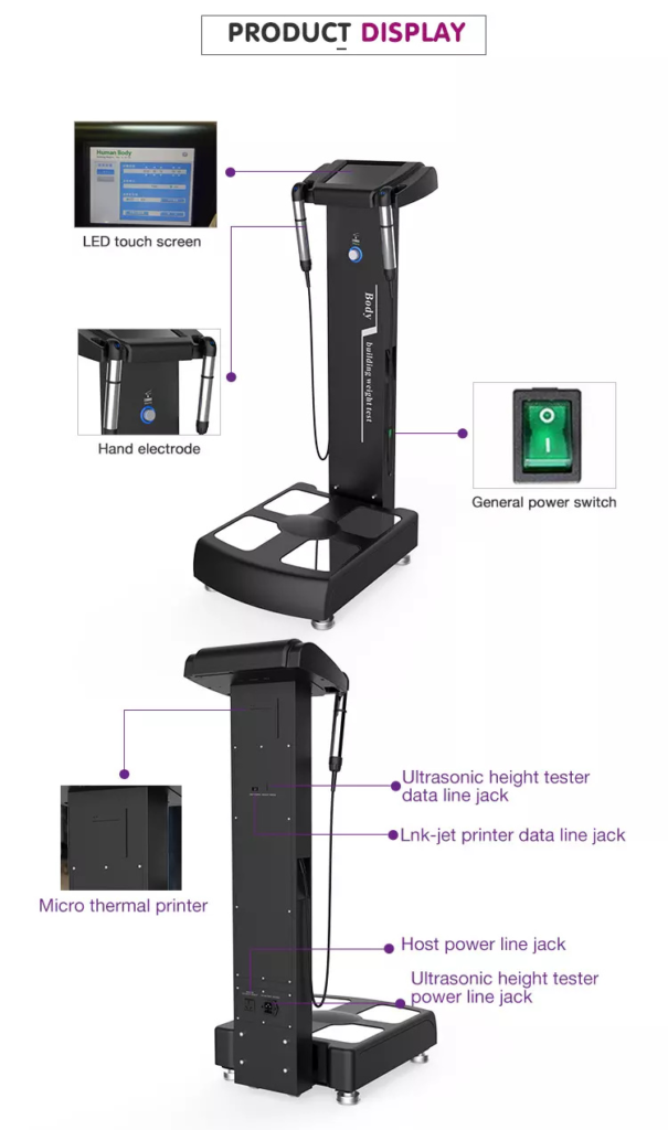 Human-body Elements Analyzer Body Fat Analysis Machine - OJAN Beauty ...