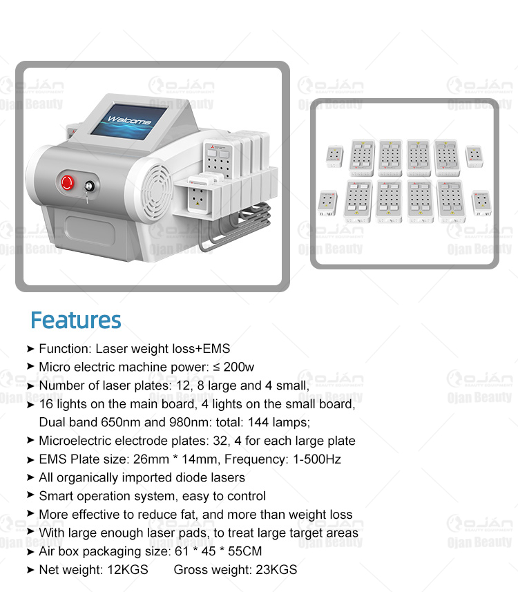 4 in 1 lipo laser machine