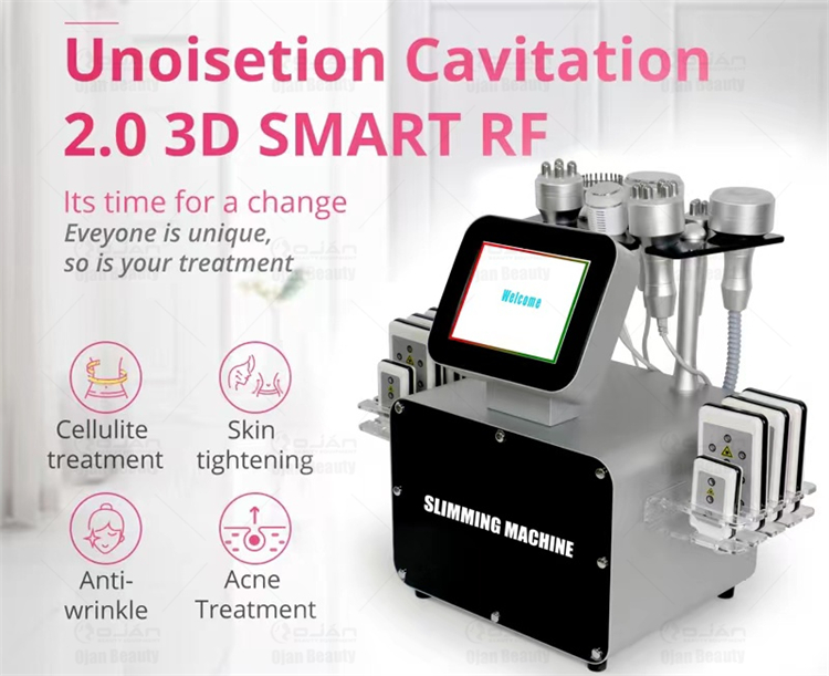 s shape 30k cavitation machine