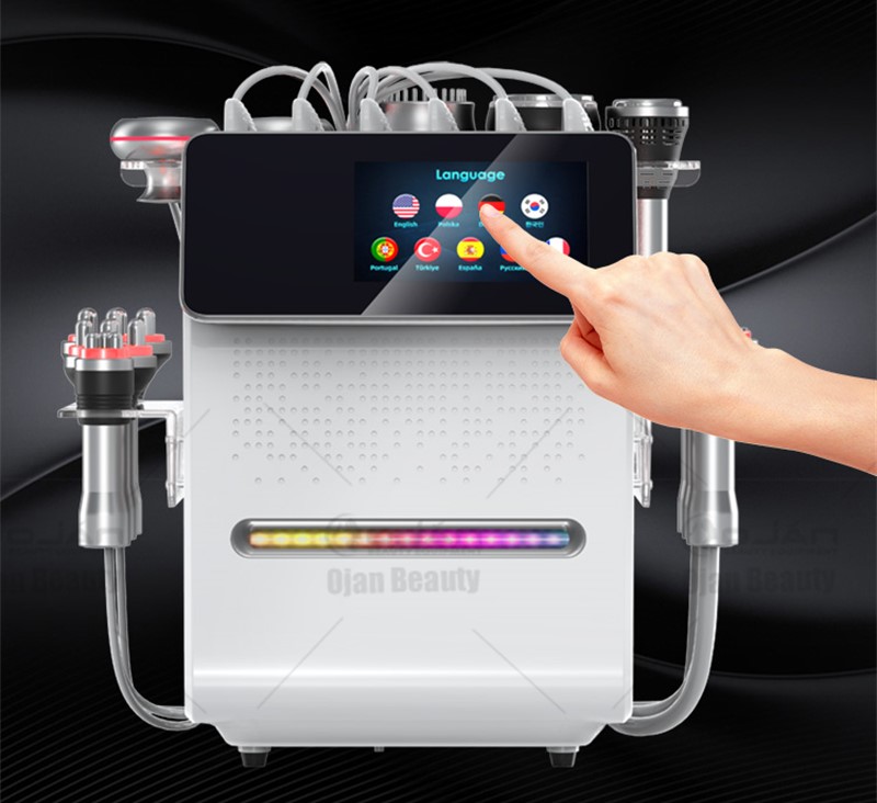 6 Inch Upgraded Touch Screen Of 80K Ultrasonic Cavitation Machine