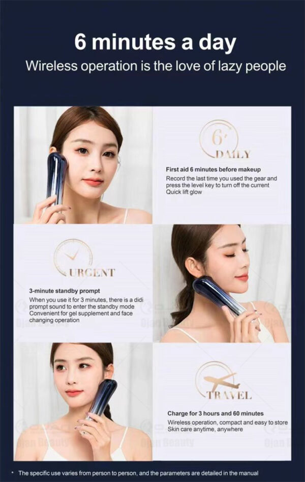 4 In 1 Hot Photon RF Facial Massager | Radio Frequency Skin Tightening ...