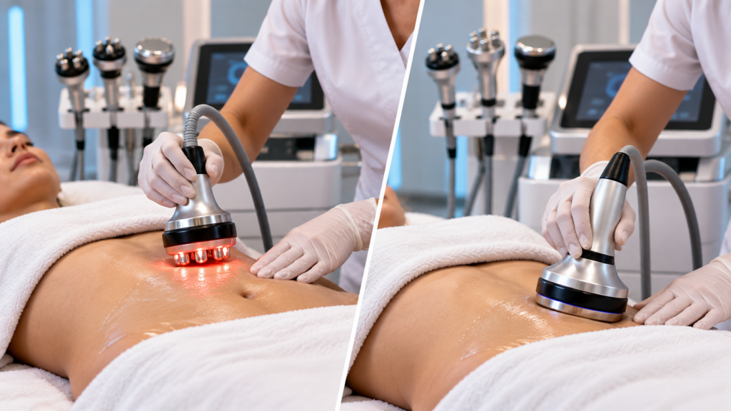 Running RF and Cavitation Together in Practice